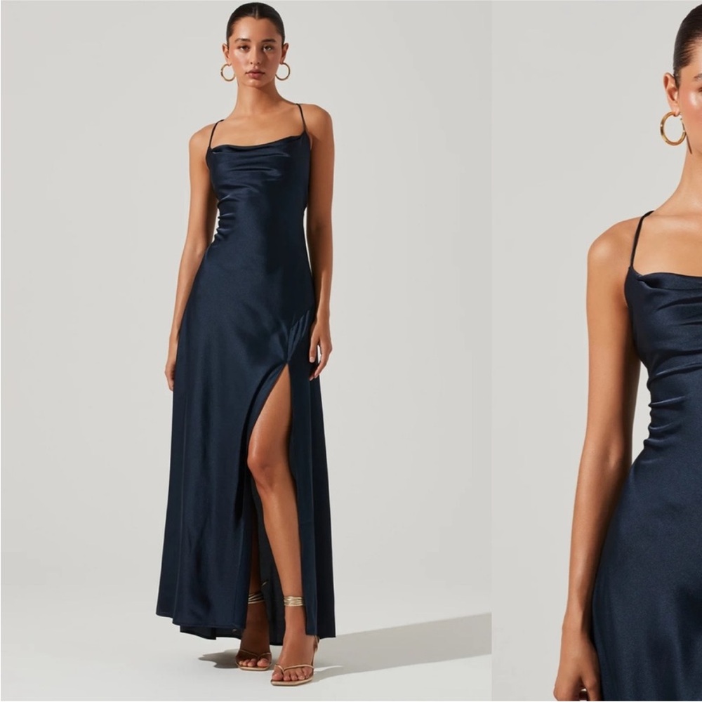Stunning Blue Wedding Guest Dress